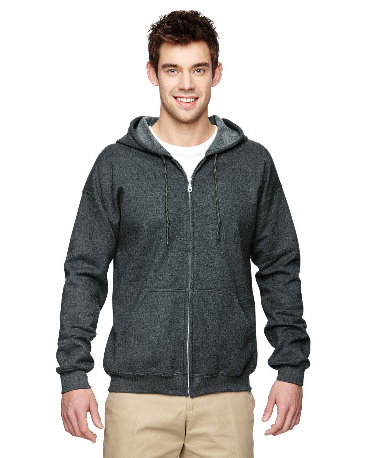 Gildan Adult Heavy Blend 8 oz., 50/50 Full-Zip Hooded Sweatshirt