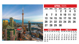 Scenes of Canada (English) Desk Tent Calendar