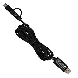 "Oslo" 5-in-1 Braided 6 Ft. Long Charging Cable