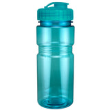 20 Oz. Translucent Recreation Bottle w/ Flip Top Lid