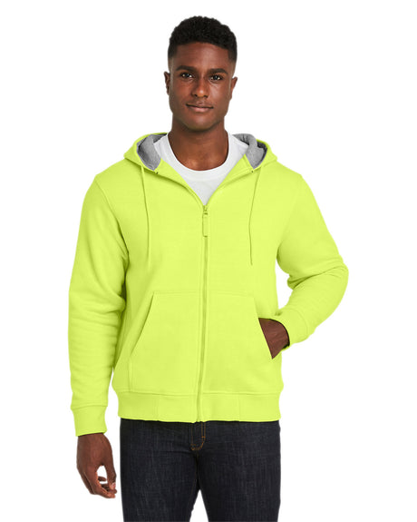 Harriton Men's ClimaBloc? Lined Heavyweight Hooded Sweatshirt