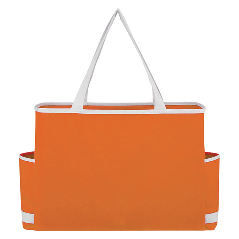 Tri-pocket Tote Bag