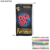 Team Towel in Microfiber Dri-Lite Terry, 30x60, Sublimated Shower Towel