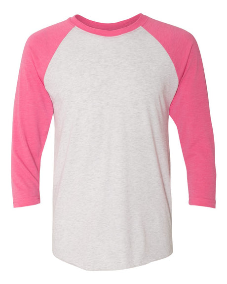 000046 Next Level Unisex Triblend Three-Quarter Sleeve Raglan Shirt