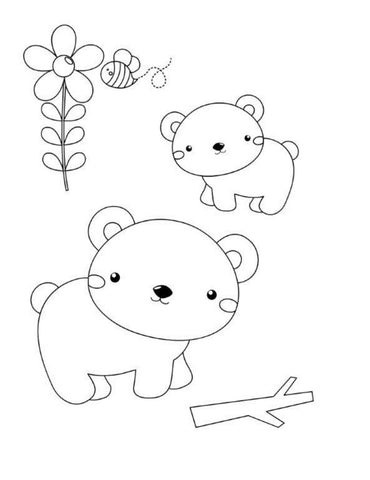 Coloring Book & Crayon Pack Set (3-5 Days)