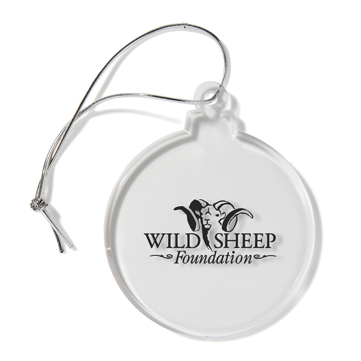 Ball Shaped USA Made Acrylic Ornament