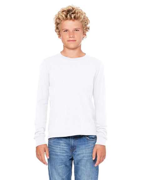 BELLA+CANVAS Youth Jersey Long-Sleeve T-Shirt
