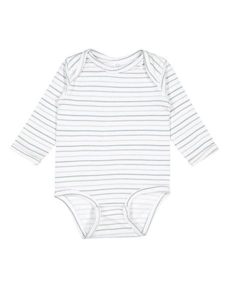 Rabbit Skins Infant Fine Jersey Long Sleeve Bodysuit