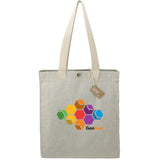 000382 Repose 10oz Recycled Cotton Box Tote w/Snap