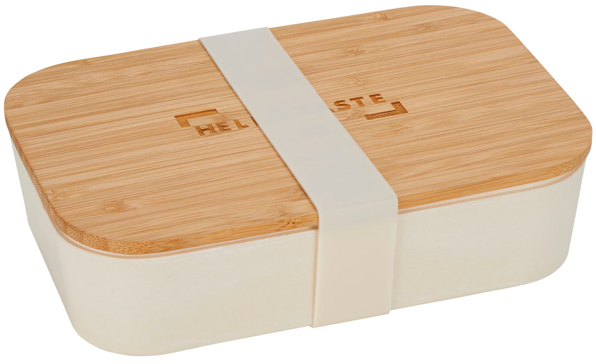 Bamboo Fiber Lunch Box with Cutting Board Lid