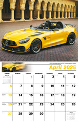 Galleria Wall Calendar 2025 Exotic Cars Eng.