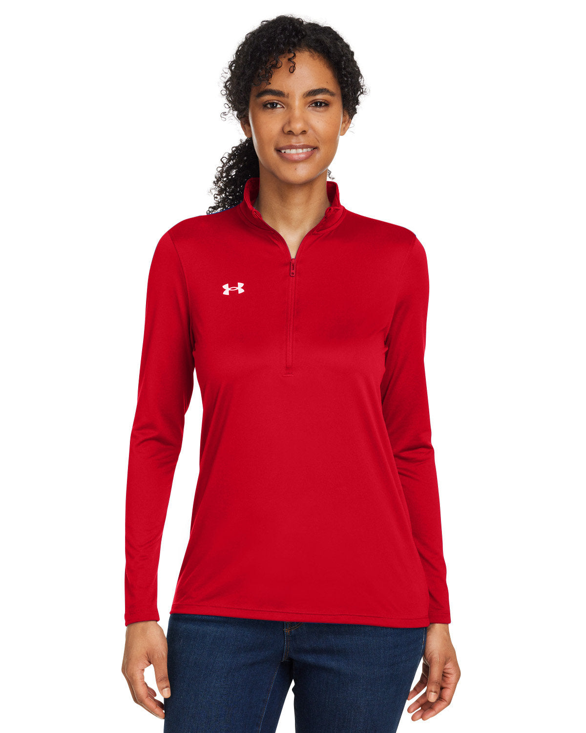 UNDER ARMOUR Ladies' Team Tech Half-Zip