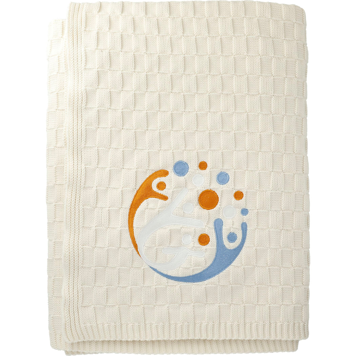 Made*Here New York Basketweave Cotton Blanket