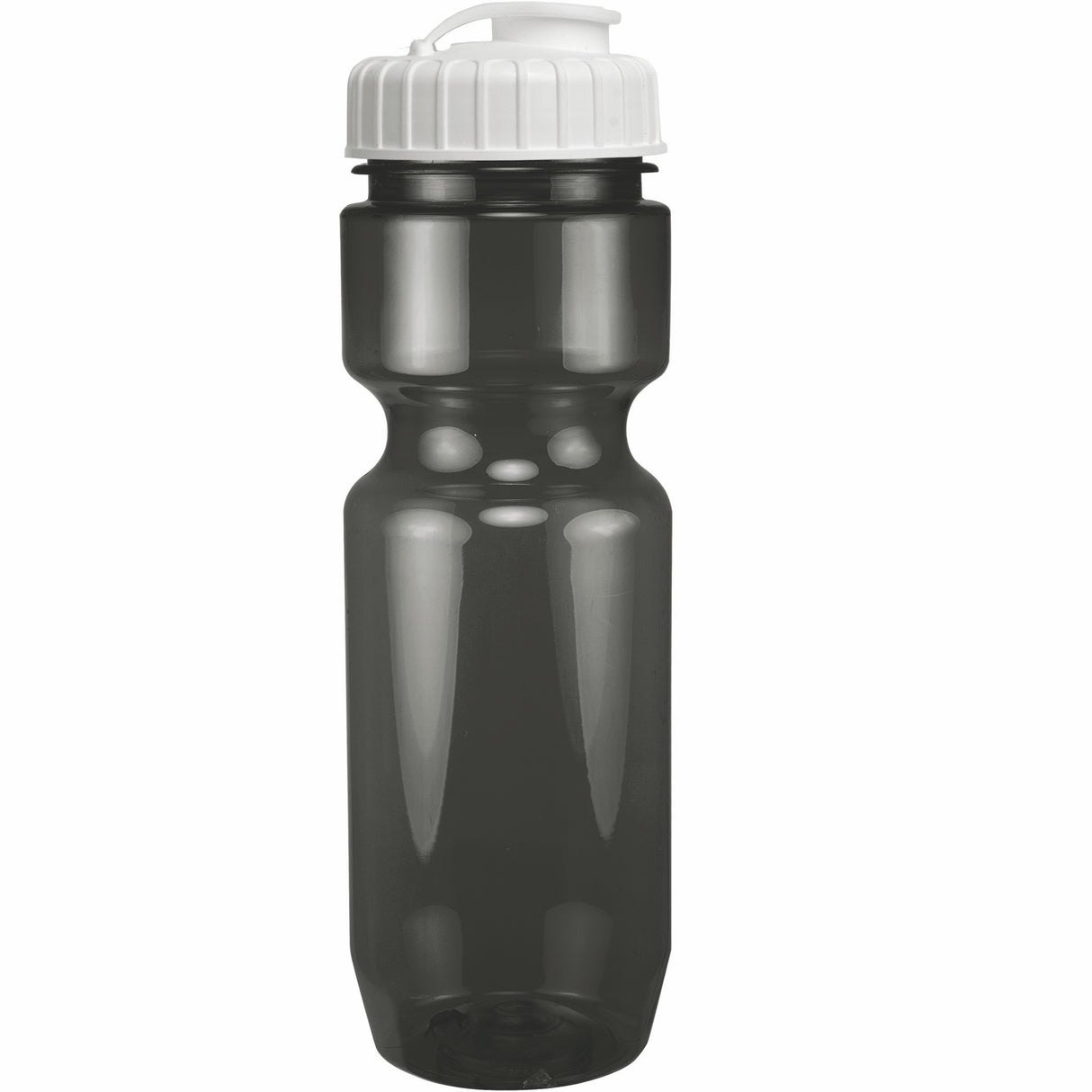 22 Oz. Translucent Bike Bottle w/ Flip Top Lid