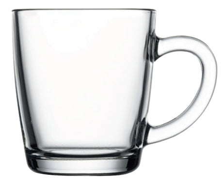 ~Affogato 11oz mug clear glass S/4 in a Midnight gift box