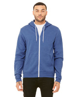 BELLA+CANVAS Unisex Sponge Fleece Full-Zip Hooded Sweatshirt