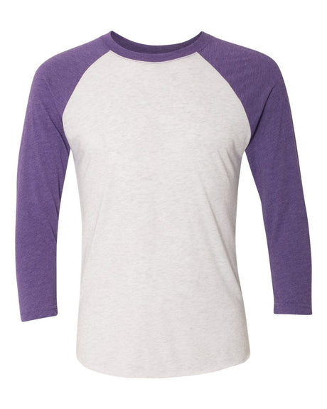 000046 Next Level Unisex Triblend Three-Quarter Sleeve Raglan Shirt