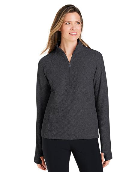 NORTH END Ladies' Spirit Textured Quarter-Zip