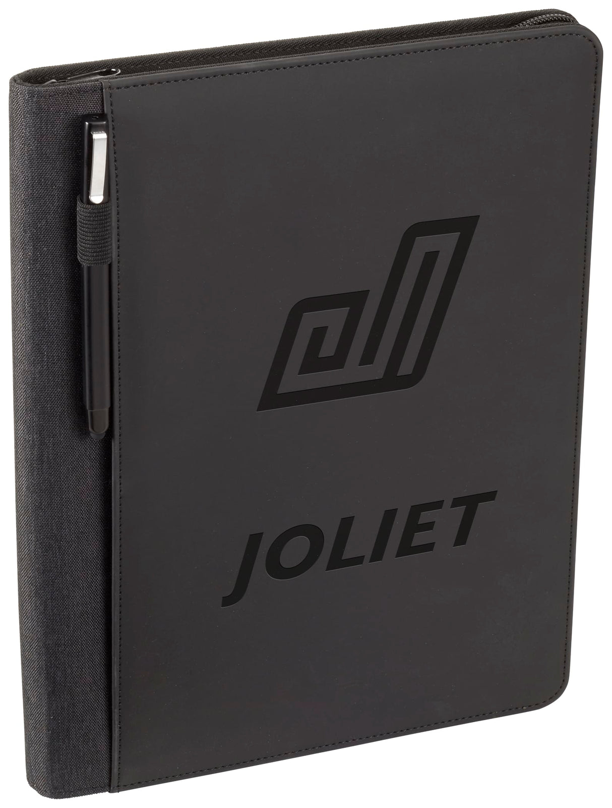 Vienna Heathered Zippered Padfolio w FSC® Mix Pape