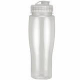 24 Oz. Contour Translucent Bottle w/ Flip Top Lid