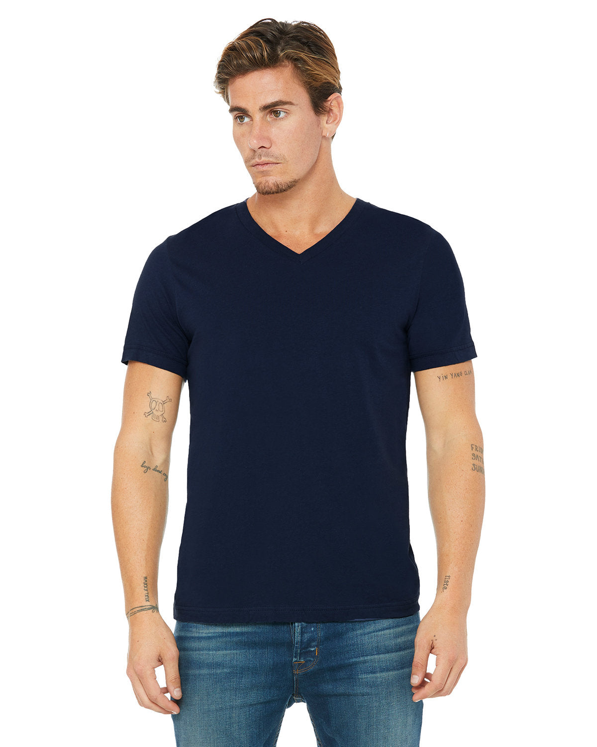 BELLA+CANVAS Unisex Jersey Short-Sleeve V-Neck T-Shirt