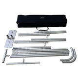 24 Hr Express - 8'W x 8'H EuroFit Straight Wall Display Kit, with Full Color Graphics Double Sided