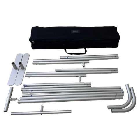 24 Hr Express - 8'W x 8'H EuroFit Straight Wall Display Kit, with Full Color Graphics Double Sided