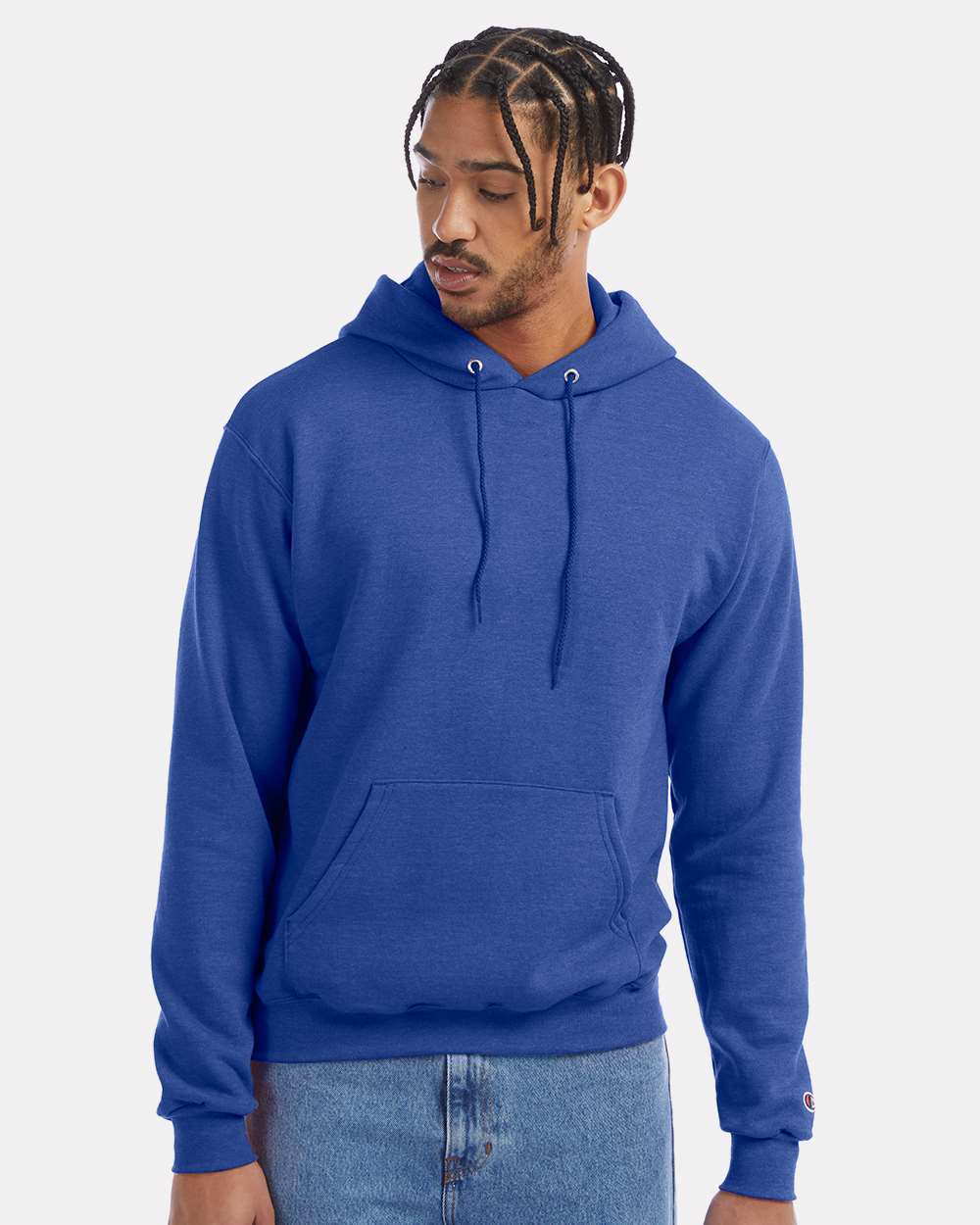 000111 Champion Powerblend® Hooded Sweatshirt
