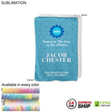 24 Hr Express Ship - Ultra Soft and Smooth Microfleece Baby Blanket 30x40, Sublimated