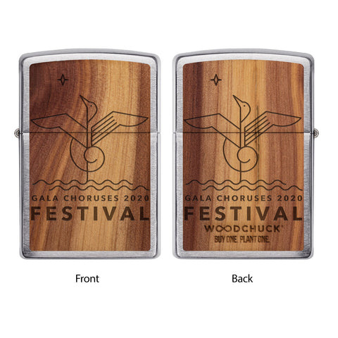 Zippo® Woodchuck USA Cedar Windproof Lighter