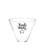 Stemless Martini 13.5oz clear glass