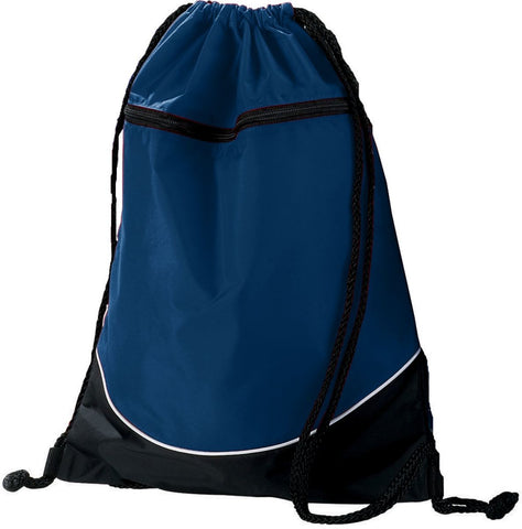 Tri-Color Drawstring Backpack