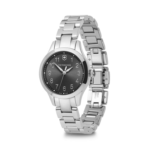 Small Black Dial Stainless Steel Bracelet Watch