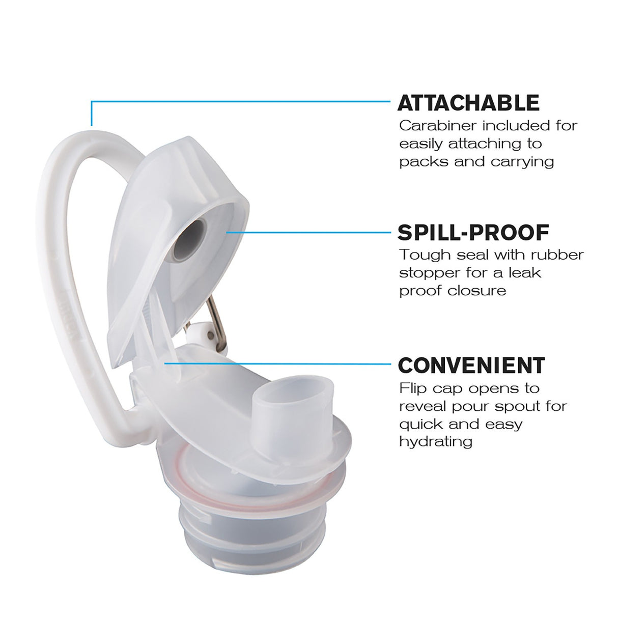 Vapur® Gradient Folding Anti-Bottle 1L