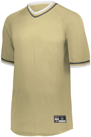Youth Retro V-Neck Baseball Jersey