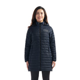 Ladies Long Lightweight Puffy Jacket