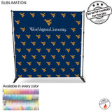 School University 8' Backdrop, Media Wall, with Full Color Graphics, Photos, NO SETUP CHARGE