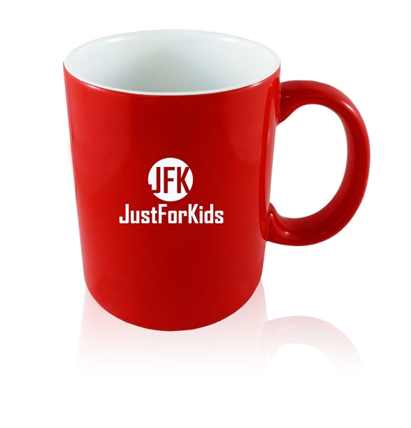 Premium Stock 11oz 2tone red/white mug