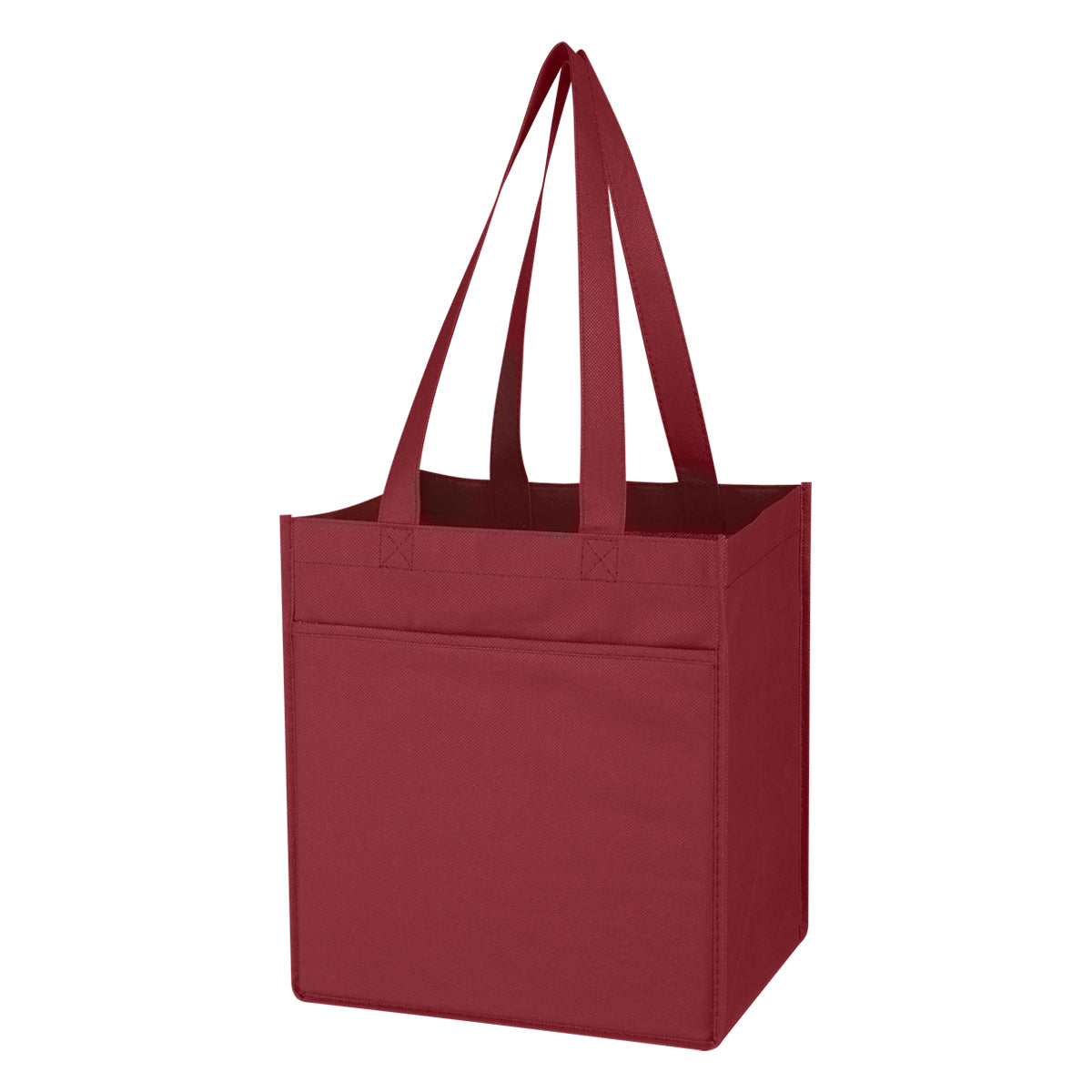 000542 Non-woven 6 Bottle Wine Tote Bag