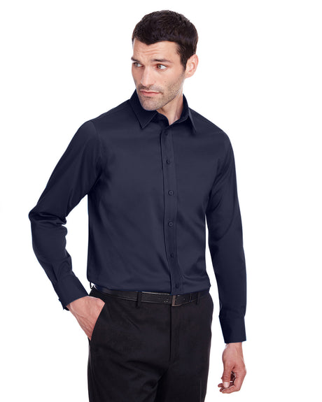 DEVON AND JONES Men's Crown Collection® Stretch Broadcloth Slim Fit Woven Shirt