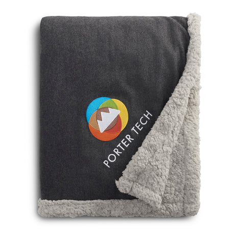 Field & Co.® Oversized Wool Sherpa Blanket