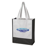 Crosshatch Mini Non-woven Tote Bag