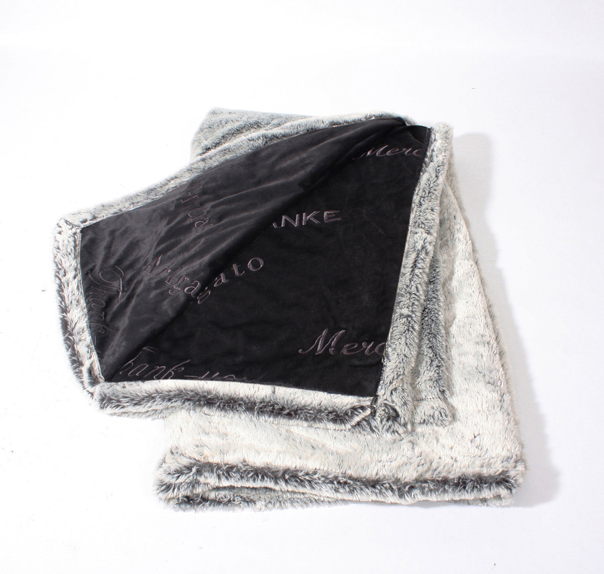 Thank You Velvafur Throw (Laser Patch)