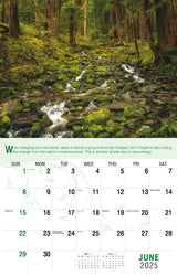 Galleria Wall Calendar 2025 Go Green Calendar