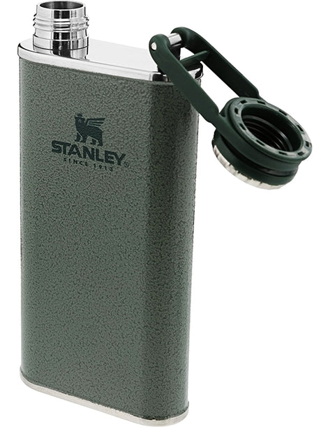 Stanley® stainless steel wide mouth flask 8oz hammertone green