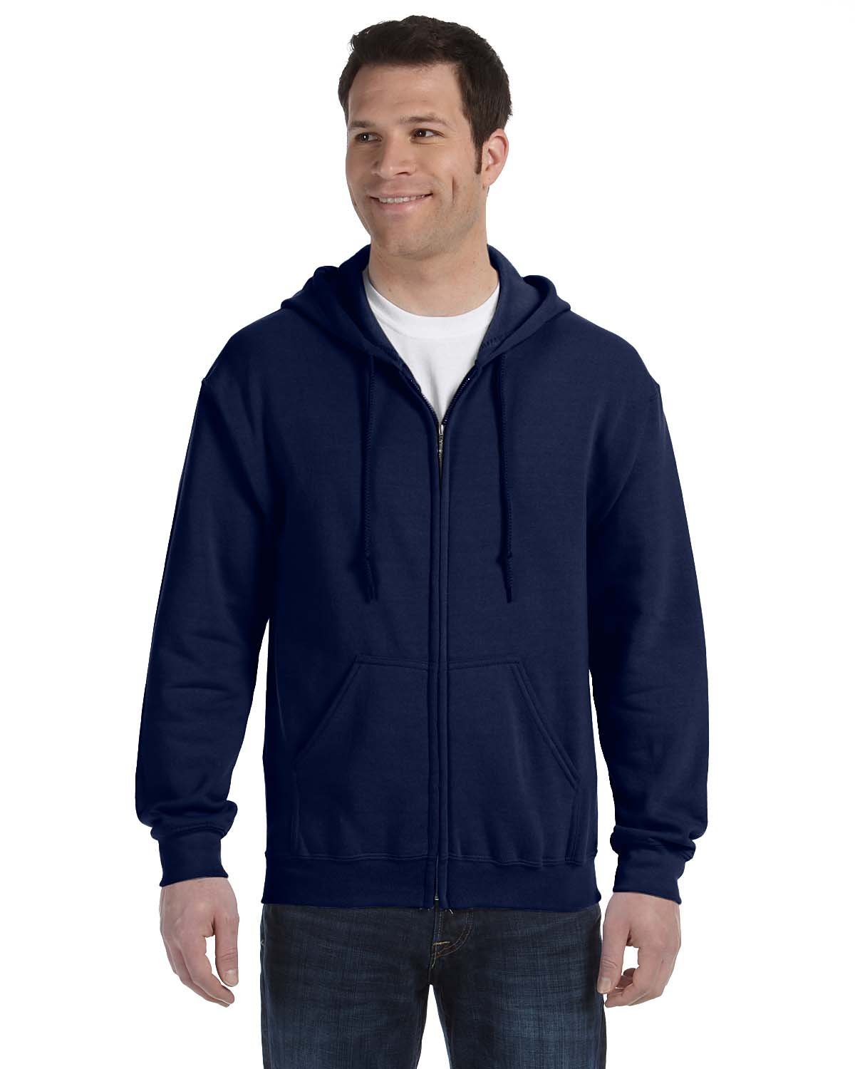 Gildan Adult Heavy Blend 8 oz., 50/50 Full-Zip Hooded Sweatshirt