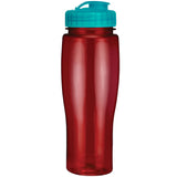24 Oz. Contour Translucent Bottle w/ Flip Top Lid
