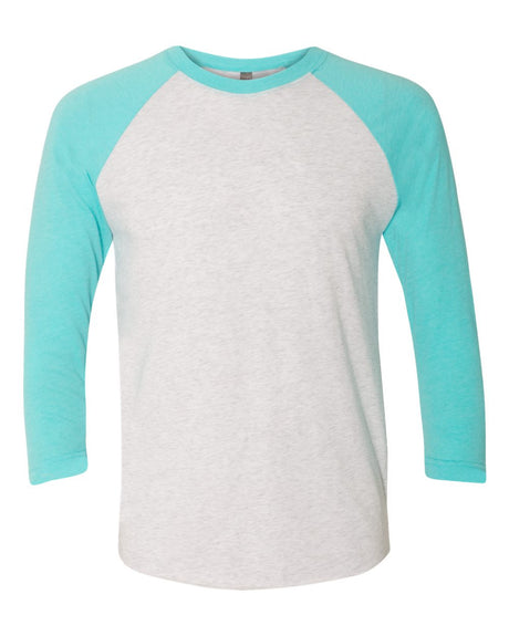 000046 Next Level Unisex Triblend Three-Quarter Sleeve Raglan Shirt