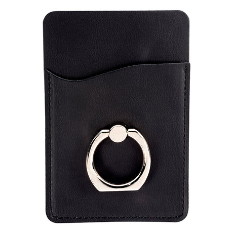Tuscany™ Card Holder w/Metal Ring Phone Stand