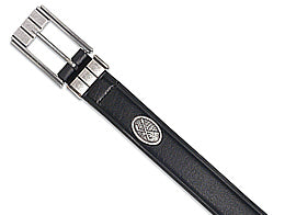 Black Golf Leather Belt